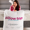 Pillow Top Cappi Pluma Natural de Ganso: Luxo e Suavidade Incomparáveis