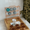 Organizador Porta Cápsulas de Café Dolce Gusto Rose Gold